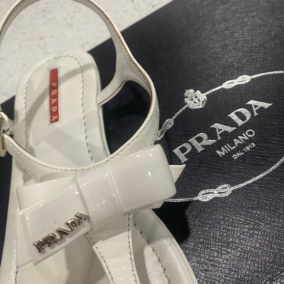 Prada Patent Leather Sandals - Picture 8 of 8